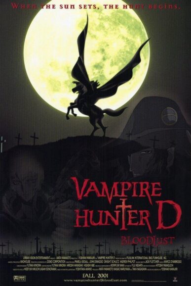 Vampire Hunter D (2000) (Vampire Hunter D: Bloodlust) (Vampire Hunter D (2001)) (Vampire Hunter D Movie) (バンパイアハンターD) [2000] [01/01 + Extras] [BDrip] [1080p] [Mkv] [10 Bits] [x265] [HEVC Ma10p FLAC] [NUEVO APORTEEE!!!!!]